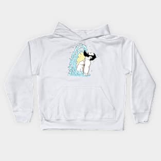 Beard Flip Kids Hoodie